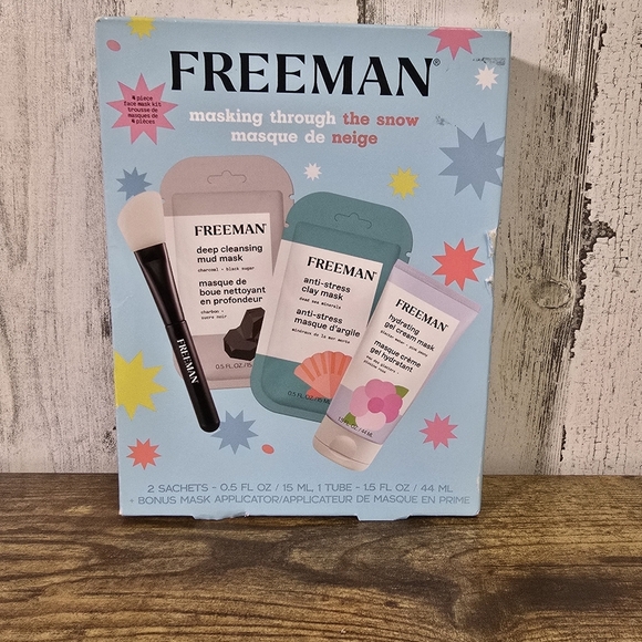 New Freeman Masking Through the Snow 4 Peice Mask Set - Picture 1 of 9